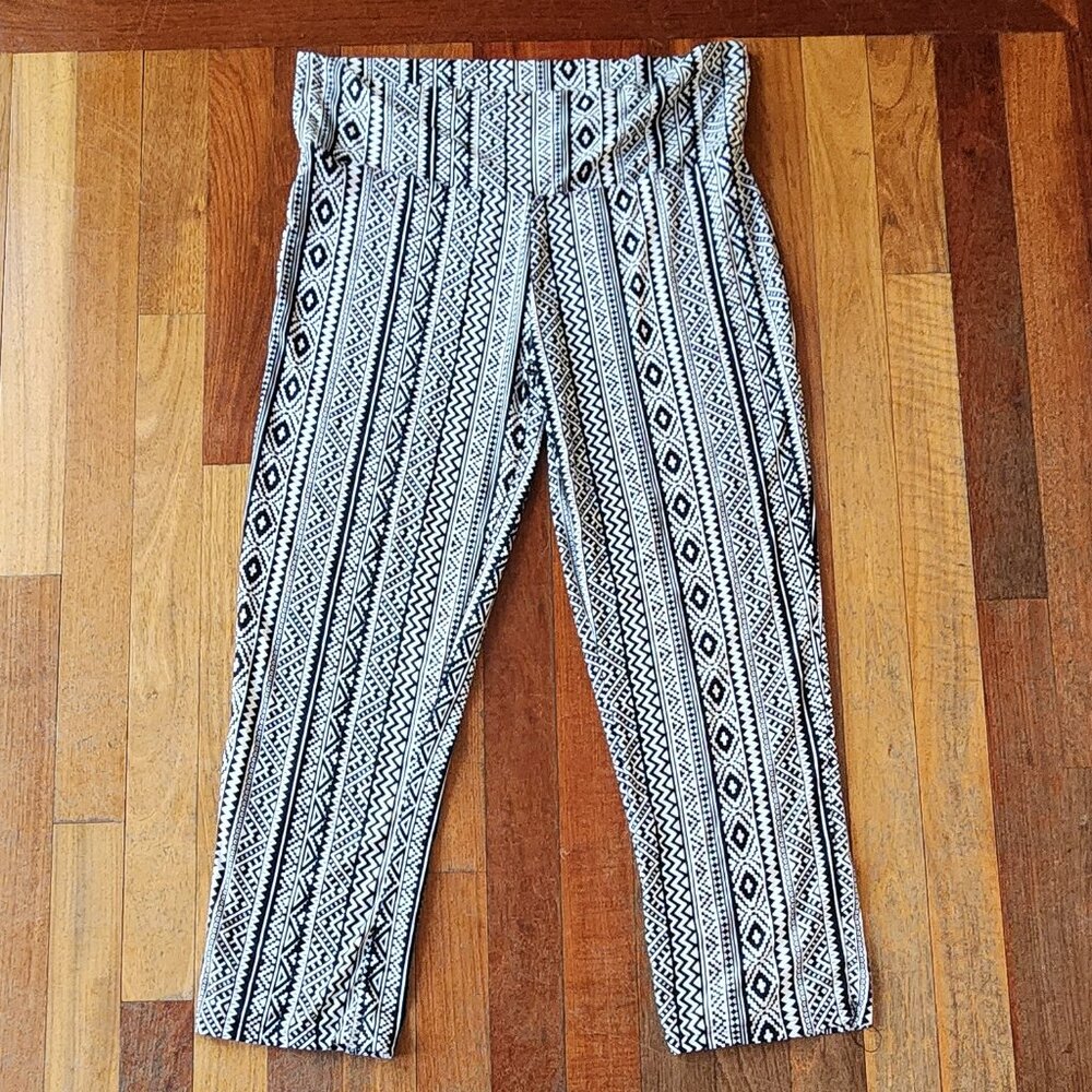 Bobbie Brooks Plus Size Geometric Pants Size 3X